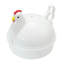 Chicken Shaped Plastic miniwave Egg Boiler For 4 Eggs