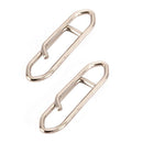 100Pcs Powerful Fishing Snap Stainless Steel Fishing Clip Interlock Fishing E5V9