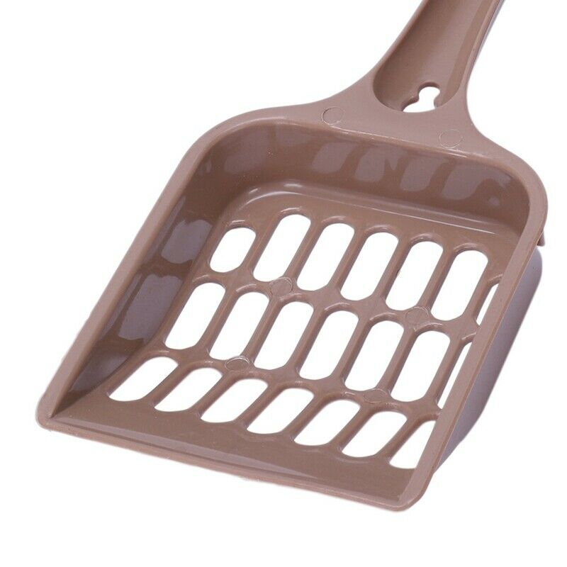 Plastic Non slip Grip Pet Cat Dog Wastes Trash Cleaner Litter Scoop Random