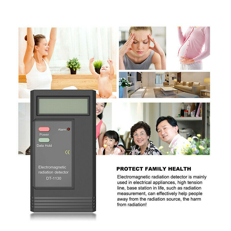 Useful Digital Electromagnetic Radiation Detector for Refrigerators & Copiers