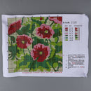 Flower Latch Hook Kit Unfinished Crocheting Rug Yarn Cushion Embroidery Pillow