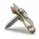 200pcs Assorted Spire Clips U Nuts  Fasteners Flange Self Tapping Screws