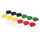 15pcs dart flights nice darts flight mixed color for outdoor darts wing tail3C