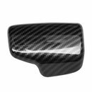 For New Audi A4 B9 A5 Q5 Q7 Gear Shift Knob Cap Carbon Fiber Cover Accessories