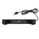 Portable Mini USB Audio Sound Bar Stereo Speaker for Laptop PC Computer Notebook