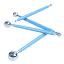 Metal Ball Stylus Clay Ceramics Pottery Sculpting Modeling Tool Set L8N6