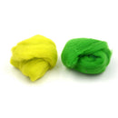 15 colors Wool Fibre Roving For Needle Felting Hand Spinning DIY material  3CAU