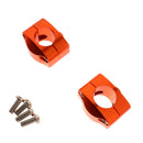 Handlebar Riser Kit Universal Suitable for Motor Bike Quad Bike Orange