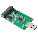 Adapter Card Solid State Unit MSATA To USB 3.0 External 5cm, Laptop Repair Parts