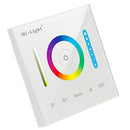 Wall-mounted Capacitive Touch Panel Controller for RGB RGBW RGB+CCT Dimmable