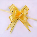 10Pcs Decoration Party Wedding Birthday Gift Flower Bow Wrap Pull Ribbon 3C