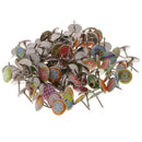 50 Pack Decorative Pushpins, Cork Board Tacks, Bulletin Board Tacks, Thumb Tack