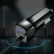 Black in Car Charger For Inphone 5 5S 5C 6 7 Moblie PLUS 7 10 X Phone C3T0 B9S1