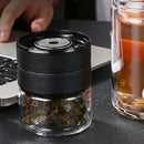 Oneisall 520ml Double Walled Glass Tea Cup with Tea Infuser Business Tea Gl R6P4