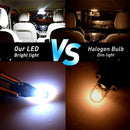20x T10 7020SMD LED CANBUS Error Free Wedge Car Map Side Marker Light Bulbs