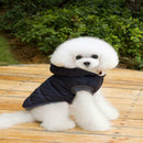 Christmas Winter Outfit Dog Cotton Jacket Sweater Jumpsuit Puppy Vest M