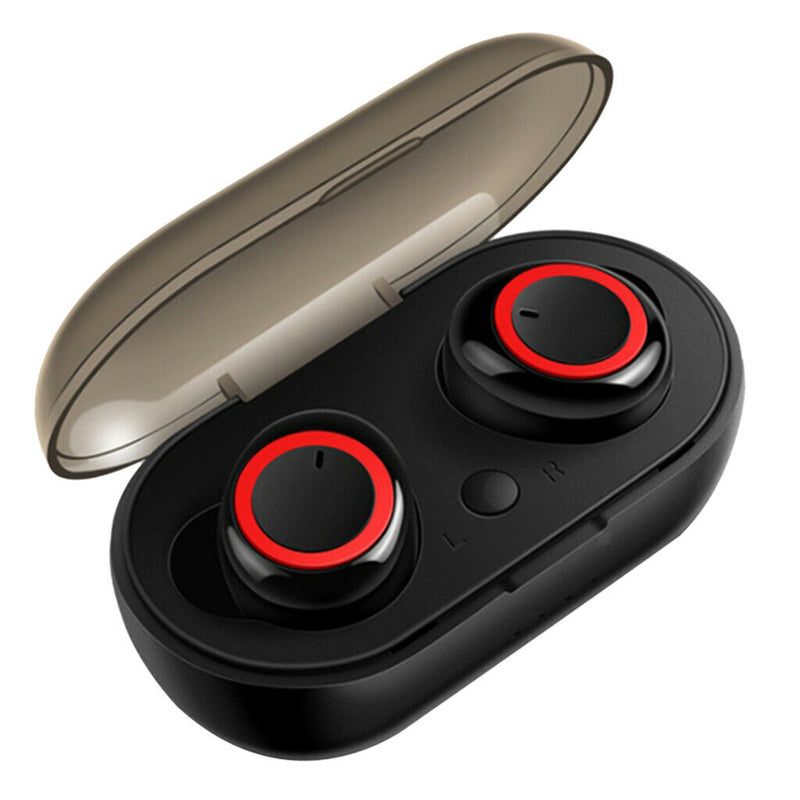 D002 True Wireless Earbuds Bluetooth Headphones Touch Control with Charging Case