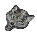 animal wolf head iron on patches sew-on embroidered patch motif appliqueTA