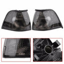 1 Pair Car Turn Signal Light Cover Corner Warning Light Shell Smoke for Bmw