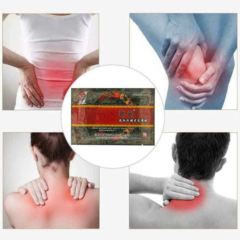 8PCS/SET Magnetic therapy stickers Medicated Plaster Relaxing Body S2C9