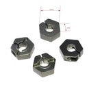 4Pcs Metal Wheel Hex Drive Hubs for 1/10 HSP HPI FS ZD Racing   RC Cars