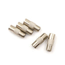 5Pcs RF Coax F Female to PAL 9.5 Male Connector TV Antenna ConnectorXP