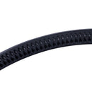 Lady Plastic Tooth Waterproof Headband Hair Hoop Hairband 2 Pcs Black G1D2