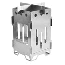 Camping Backpacking Stove Portable Folding Wood Burner Lightweight Stainless