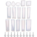 New DIY Handmade Crystal Glue Mold Crystal Glue Jewelry Mold 115PCS Set