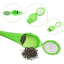 Tea Infuser Loose Leaf Strainer Silicone Filter Diffuser Tool Spoon X1