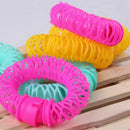 Fashion 8pcs Magic Hair Curler Spiral Curls Roller Donuts Curl Hair Styling I9S3