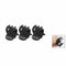 12 Pcs Set Black Plastic Mini Hairpin 6 Claws Ladies Women's Hair Clip Clamp Hot