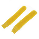 2PCS Badminton Racket Elastic Towel Wrap Over Grip Cover Yellow C7S4