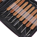 1 Set Woven Crochet Hook Needles Weave Sewing Stitching Tools for Coat, Sweater,