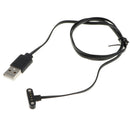 2 Pieces Charging Cable for Smart Watch,4 Pins Magnetic Adsorption USB Charger