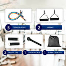 11pcs Resistance Band TPE Tube Stretch Pull Rope Expander Fitness Equipment