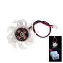 35mm Clear Plastic VGA Graphic Card Cooling Fan Cooler for PC Computer A5D3