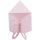 20PCS Butterfly e-Gift Box Candy Boxes Wedding Sweet Party Decor(pink)