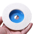 3pcs 100mm 4inch Wool Buffing Grinding Wheel Felt Polishing Discs Pads Set