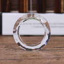 5cm Handing Ring Chandelier Glass Crystals Lamp Parts Drops Pendant 1pcs
