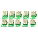 10pcs/lot 4 Pin SMT Socket Connector Micro USB Type A Female placement SMD