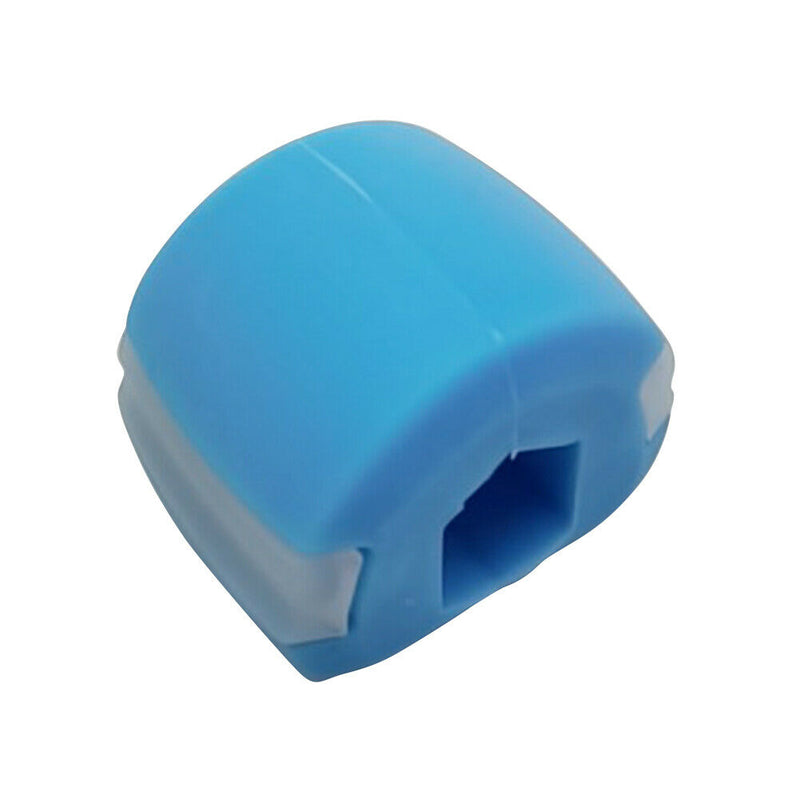 Facial Toner Exerciser Jaw Line Neck Muscle Training Fitness Ball (Blue)