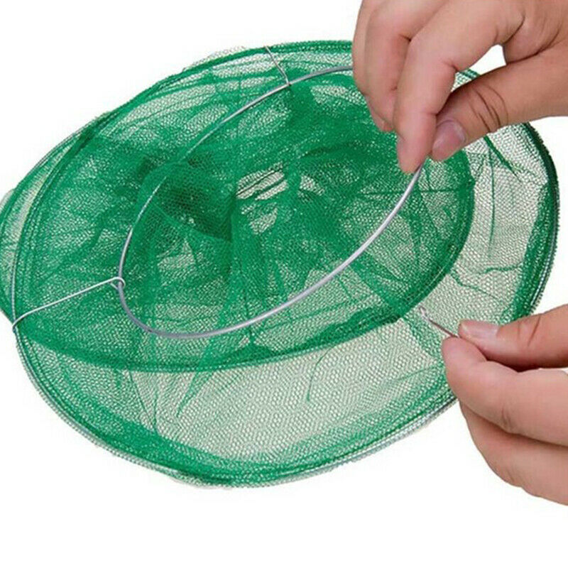 Foldable ecological reusable trapper of insect catcher killer cage