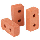 5Pcs Mini Bricks Cement Cinder Models Toys Build Your Own Tiny Bricks Wall BX