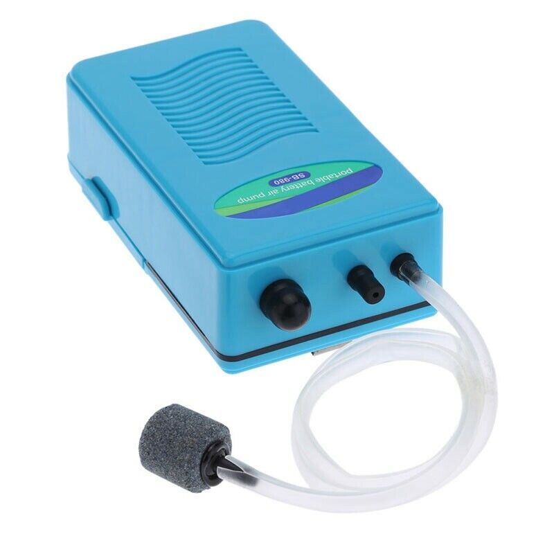 Portable Waterproof Aquarium Fish Tank Air Pump Oxygen Pump With Soft Tube  K4G4
