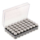 40pcs /Boxed Finger Dauber Sponge for Ink Pad Stamping Art Paintings Tools