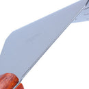 Beef Food Kitchen Barbecue BBQ Grill Spatula Stainless Steel Scraper Tools I5X9