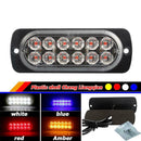 12V 12LED Light Car Truck Side Marker Indicator Turn Signal Lamp (White)