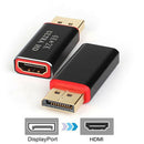 4K Display Port to HDMI Male Female Adapter Converter DisplayPort DP t PZE