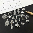 Earring Charms Pendant for DIY Bracelet Necklace Jewelry Making Halloween Themed